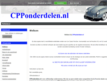 Tablet Screenshot of cpponderdelen.nl
